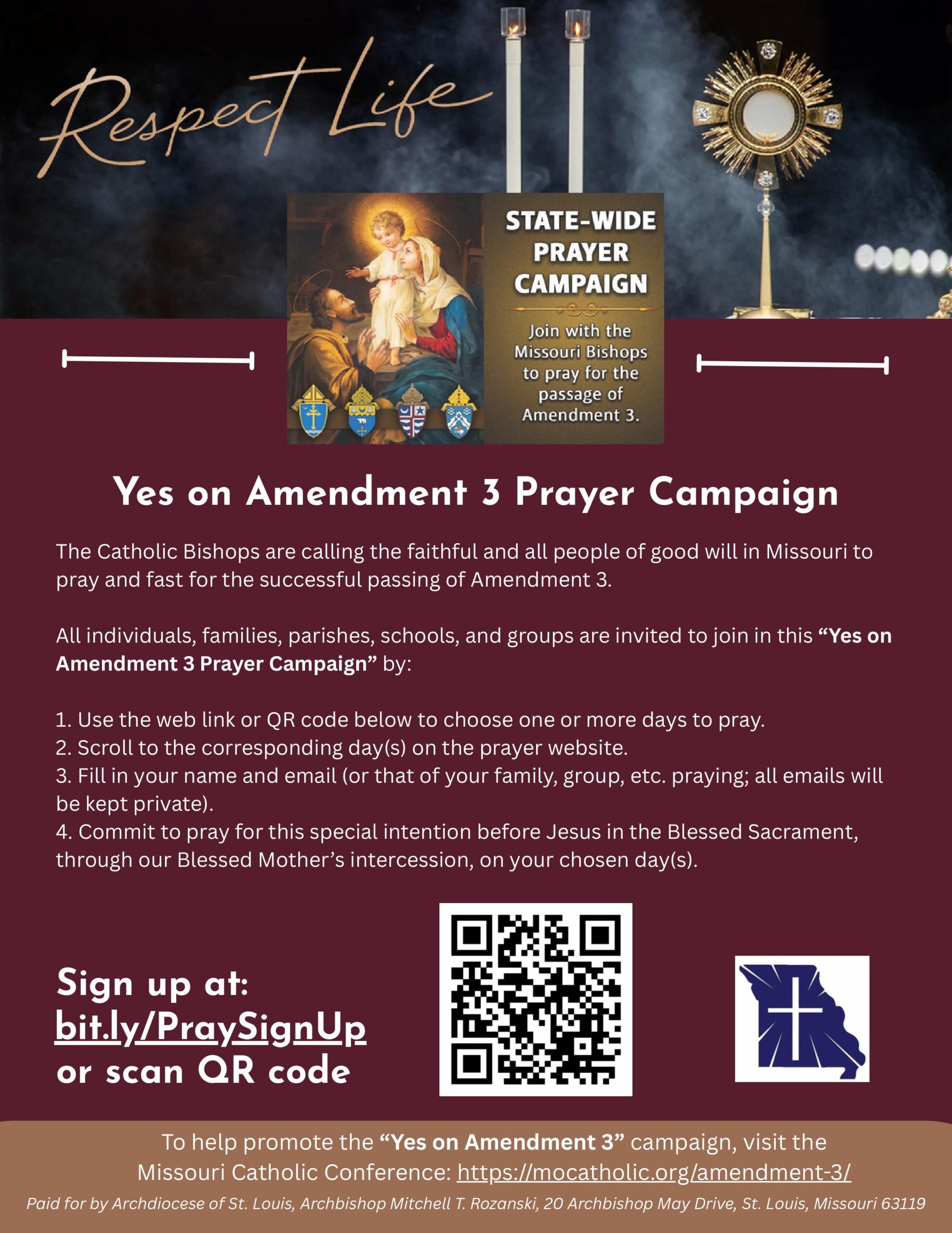 2026 Amendment 3 Prayer Campaign- Statewide